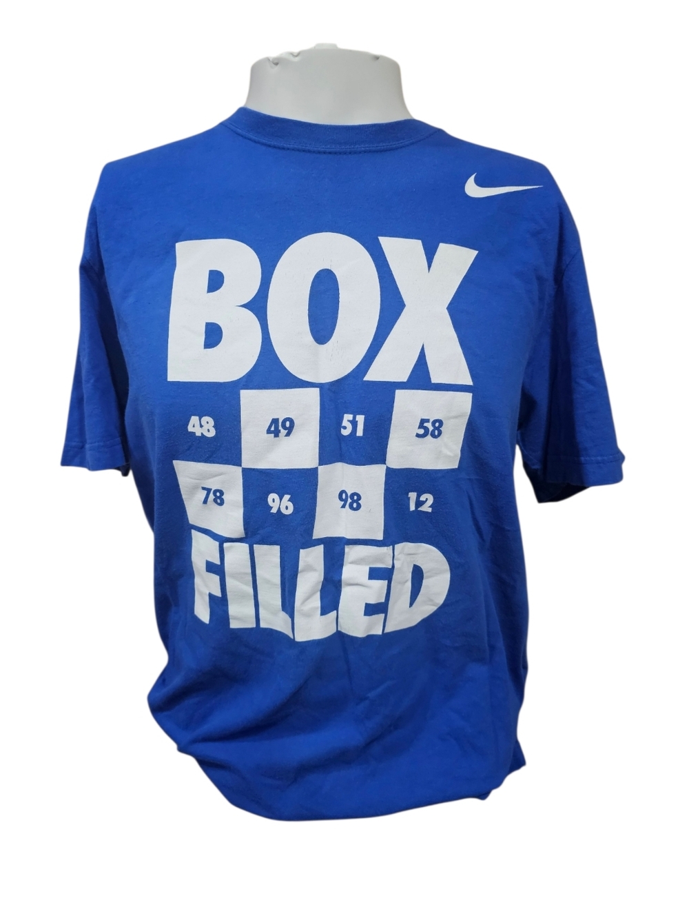 Nike Kentucky Wildcats 8‎ Time National Champions Tee Blue Size L  UK Basketball